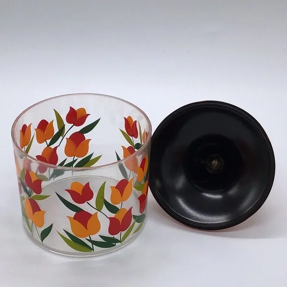 Vintage Acrylic MCM Canisters Set Of 4 - Picture 10 of 15